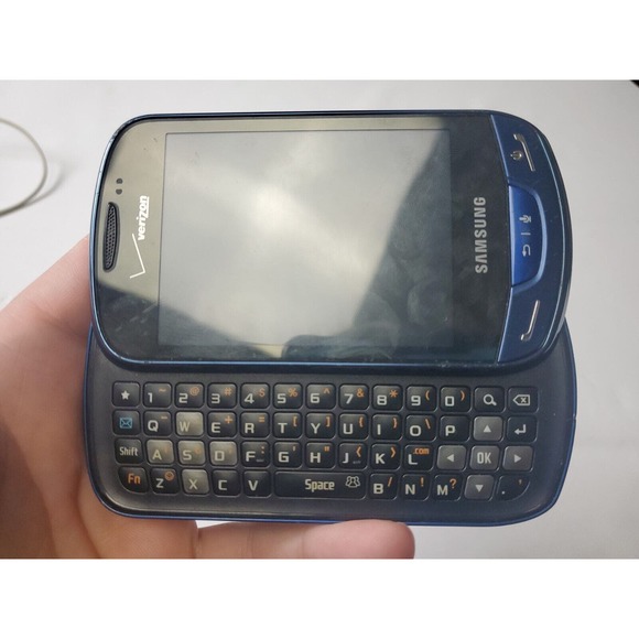 Samsung Brightside SCH-U380 Verizon3G Smartphone Blue 128MB Untested No Battery - Picture 9 of 12